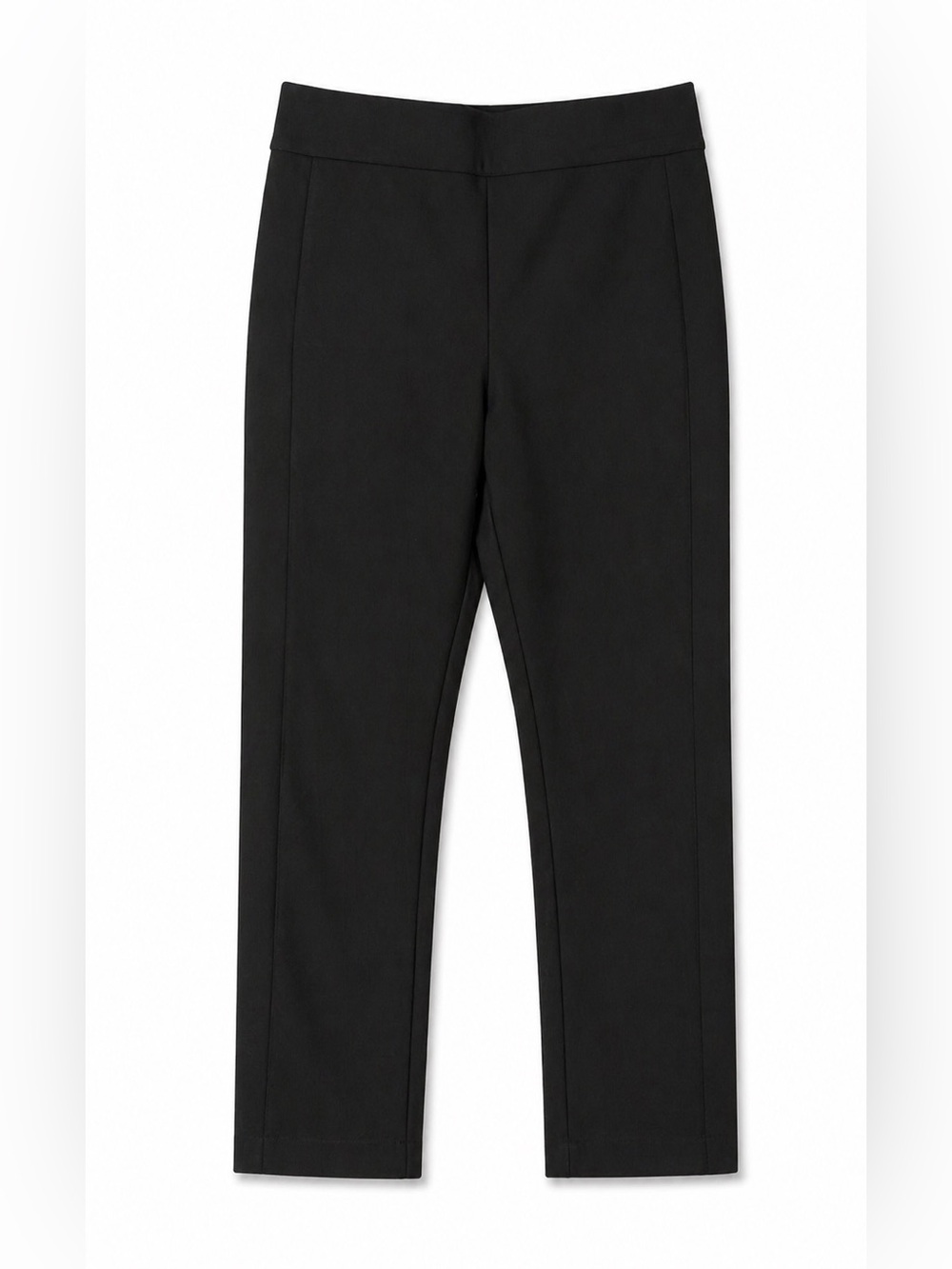 Spanx Black Straight‎ Leg Perfect Fit Ponte Pant XL Casual Collegiate